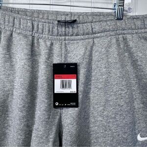 New🌿 Nike Women's gray  sweatpants Mid-Rise Pants-Dark Grey large